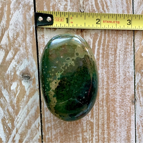 🐊Kabamba Ocean Jasper Palm Stone🐊 - Picture 10 of 12